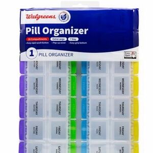 Walgreens Multi-Color Pill Organizer